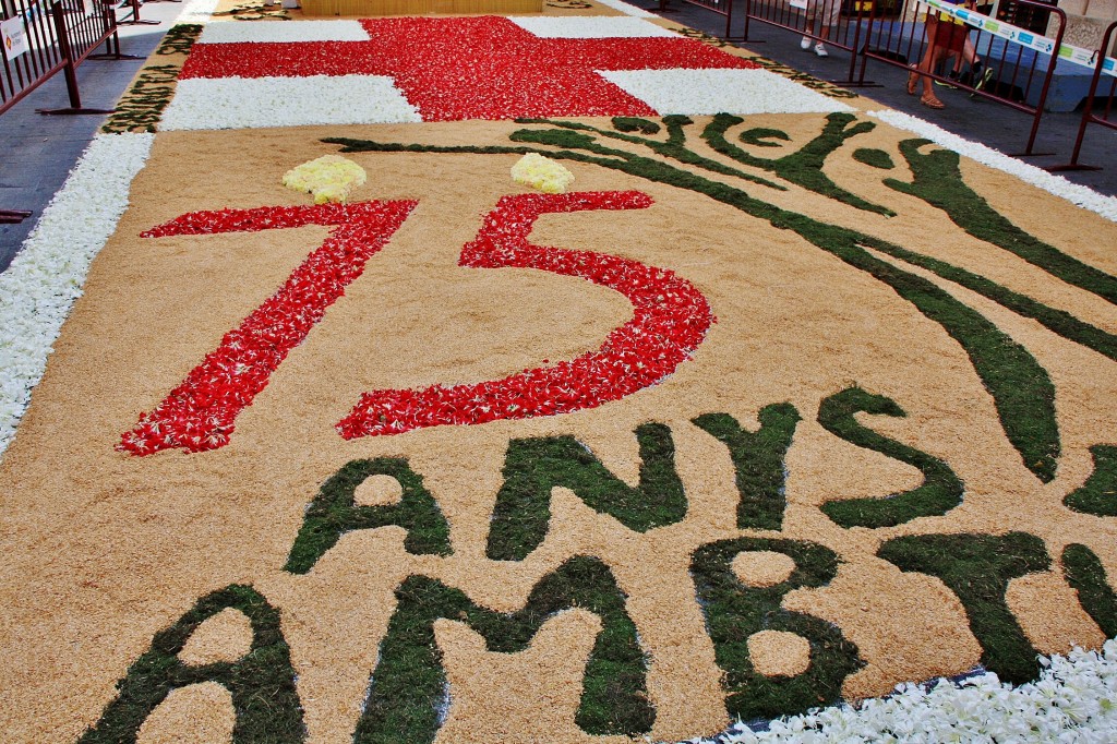 Foto: Alfombras de flores - Sitges (Barcelona), España