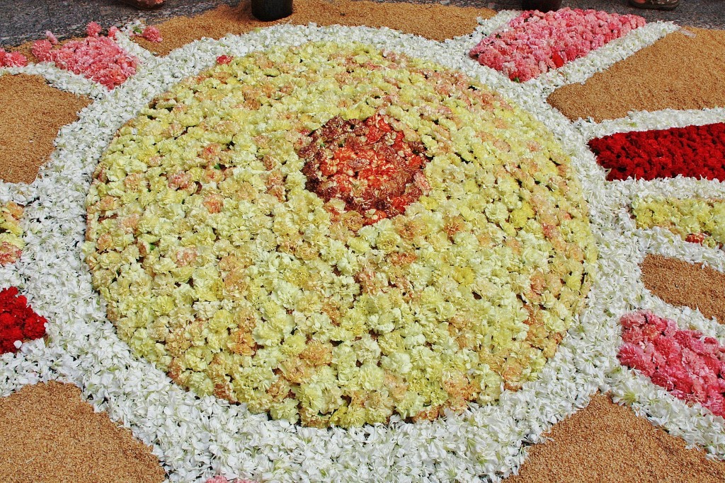 Foto: Alfombras de flores - Sitges (Barcelona), España