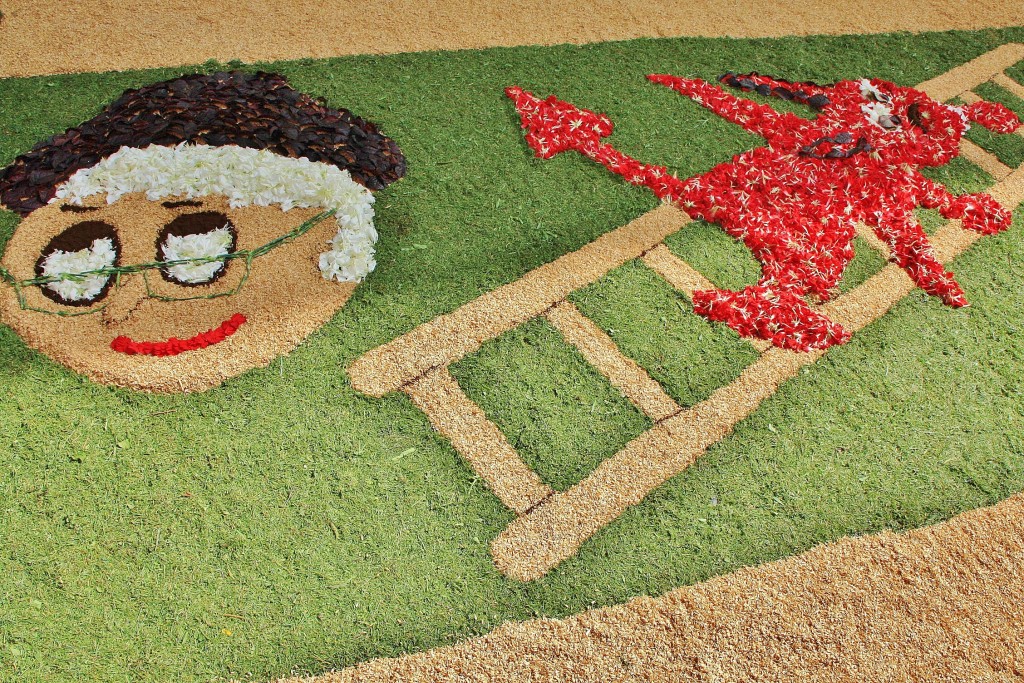 Foto: Alfombras de flores - Sitges (Barcelona), España