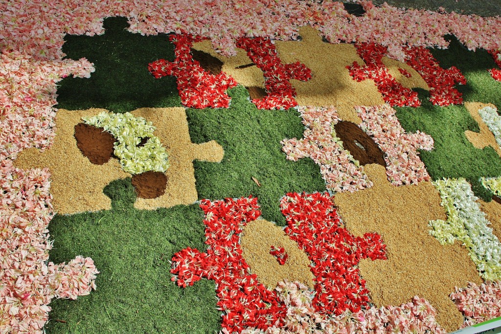 Foto: Alfombras de flores - Sitges (Barcelona), España