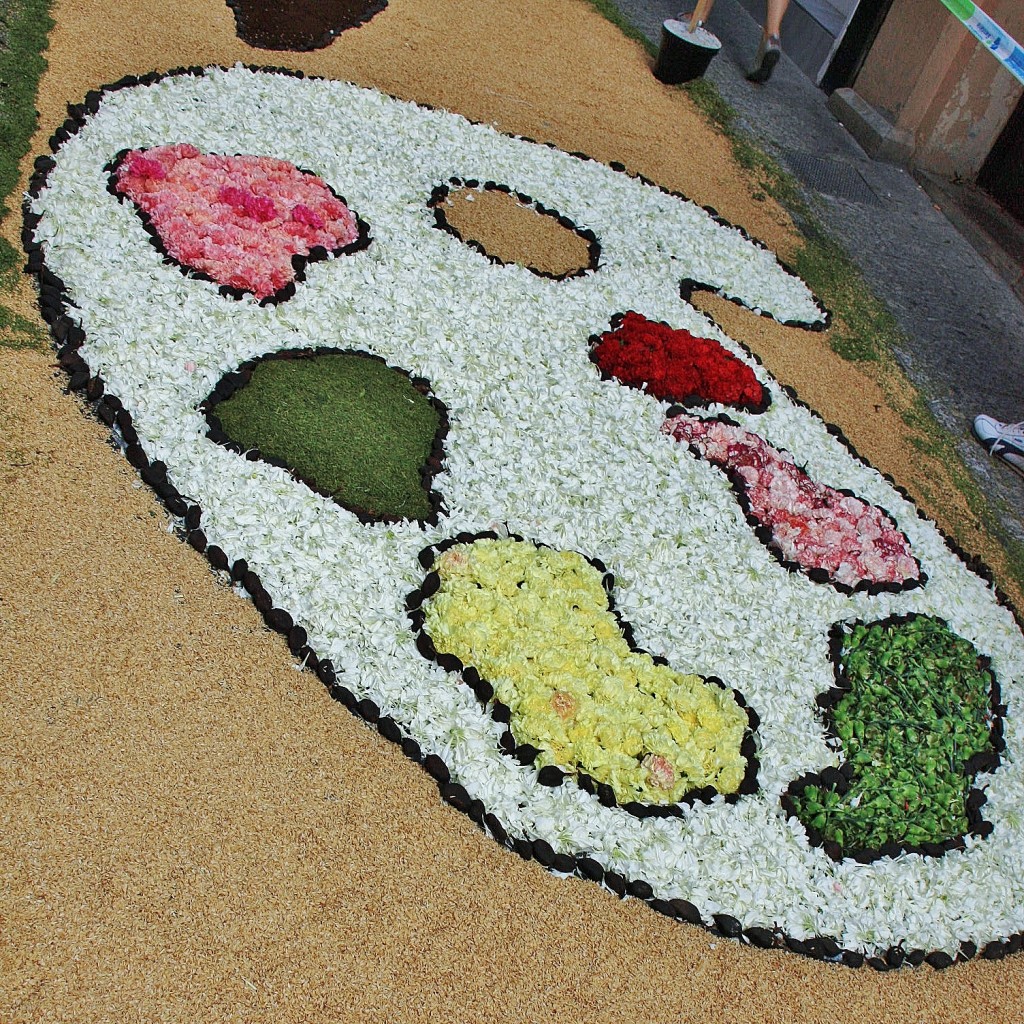 Foto: Alfombras de flores - Sitges (Barcelona), España