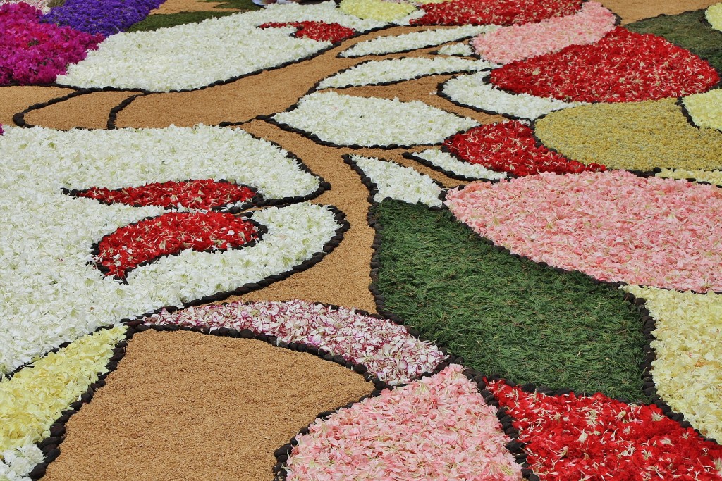 Foto: Alfombras de flores - Sitges (Barcelona), España