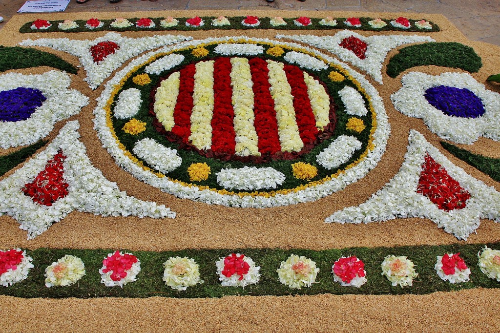 Foto: Alfombras de flores - Sitges (Barcelona), España