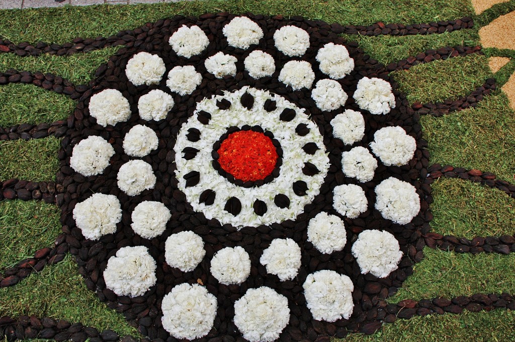 Foto: Alfombras de flores - Sitges (Barcelona), España