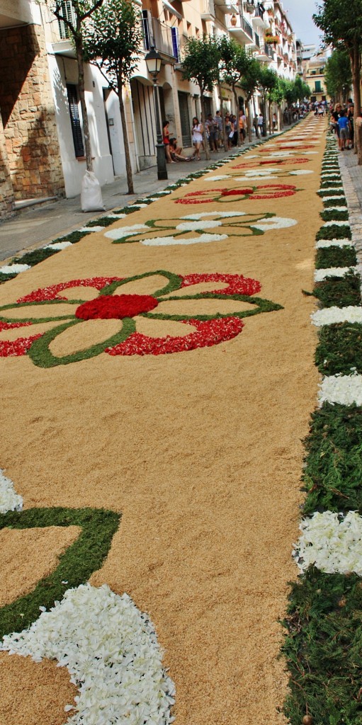 Foto: Alfombras de flores - Sitges (Barcelona), España