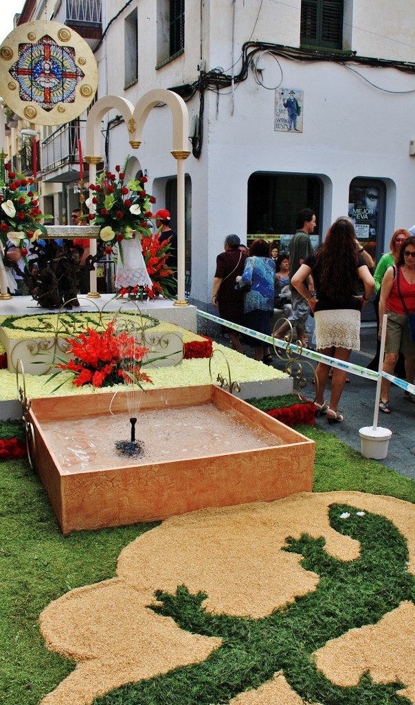 Foto: Alfombras de flores - Sitges (Barcelona), España