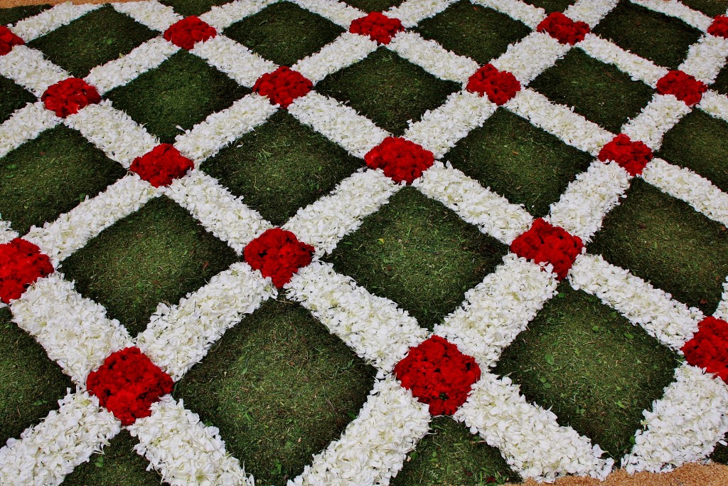 Foto: Alfombras de flores - Sitges (Barcelona), España