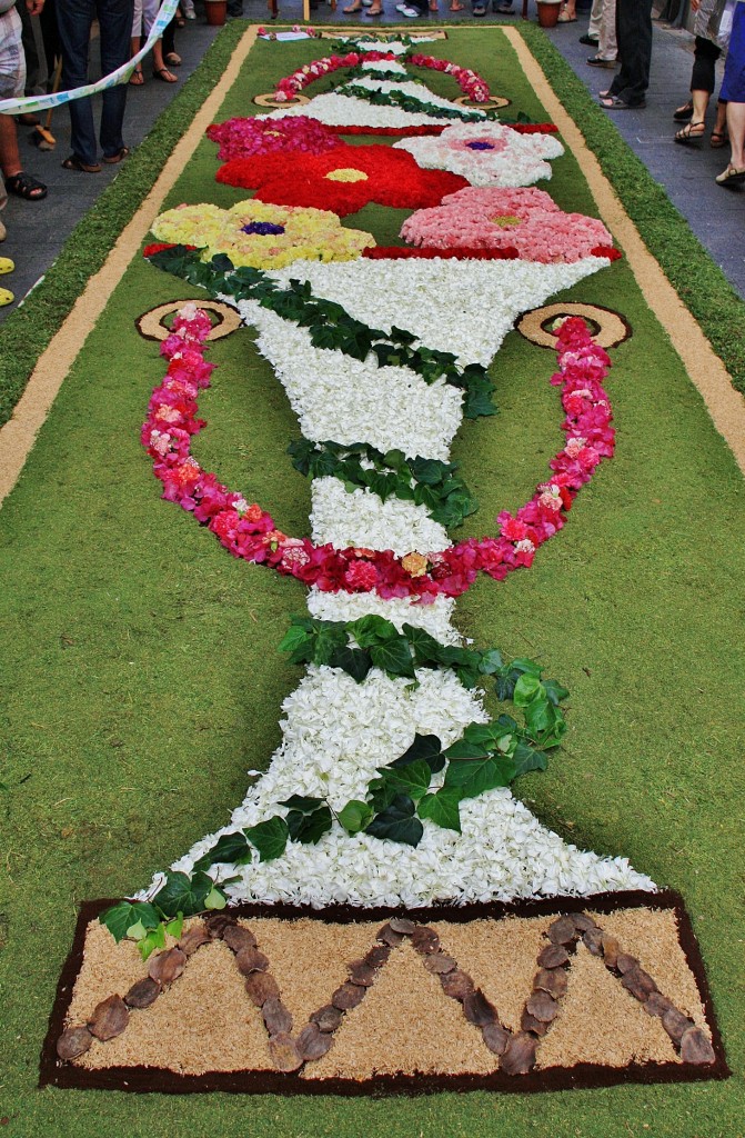 Foto: Alfombras de flores - Sitges (Barcelona), España