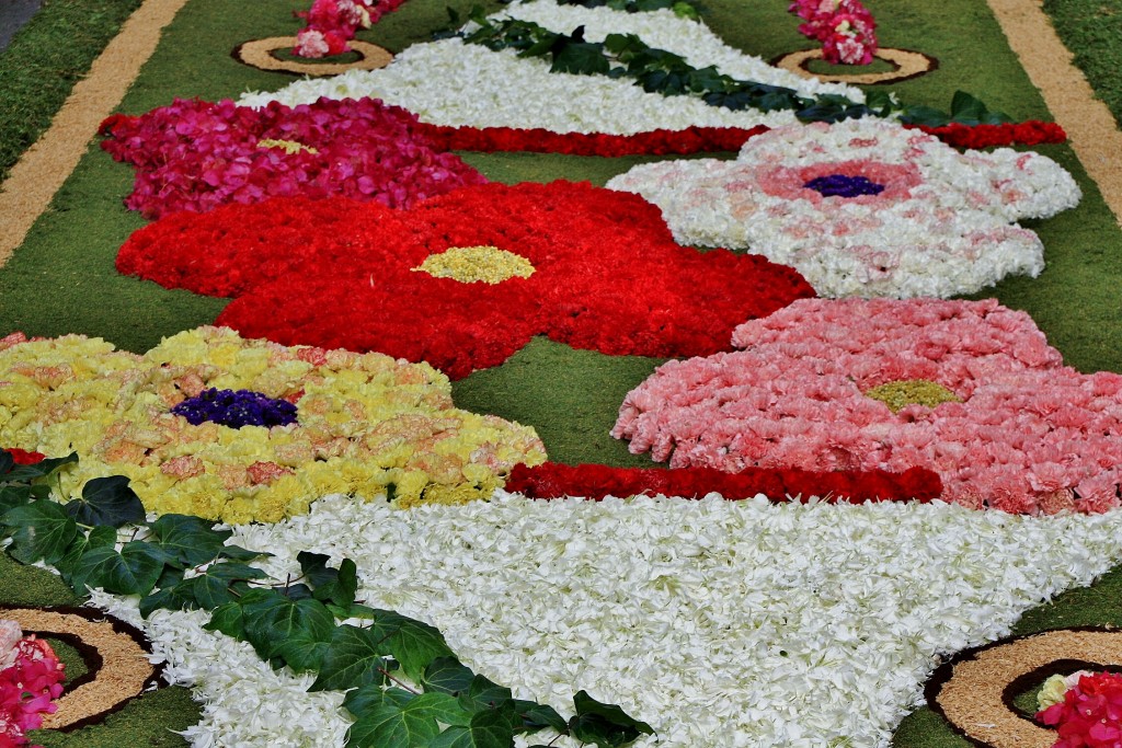 Foto: Alfombras de flores - Sitges (Barcelona), España