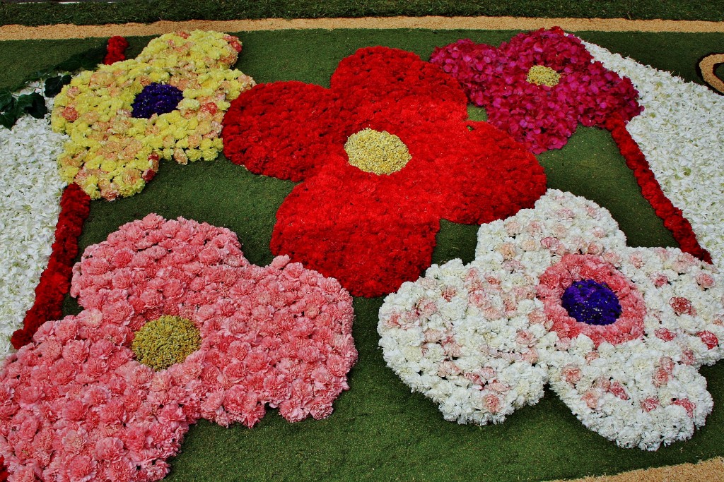 Foto: Alfombras de flores - Sitges (Barcelona), España