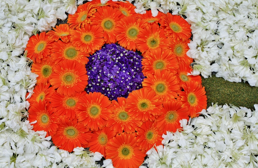 Foto: Alfombras de flores - Sitges (Barcelona), España
