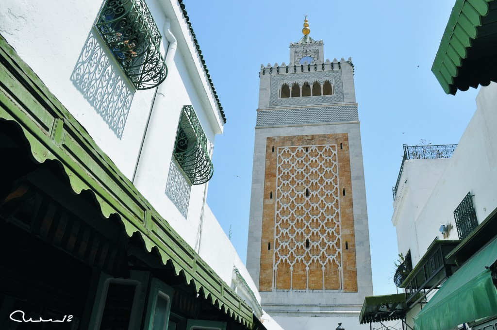 Foto: Torre miranete - Tunez (Tūnis), Túnez