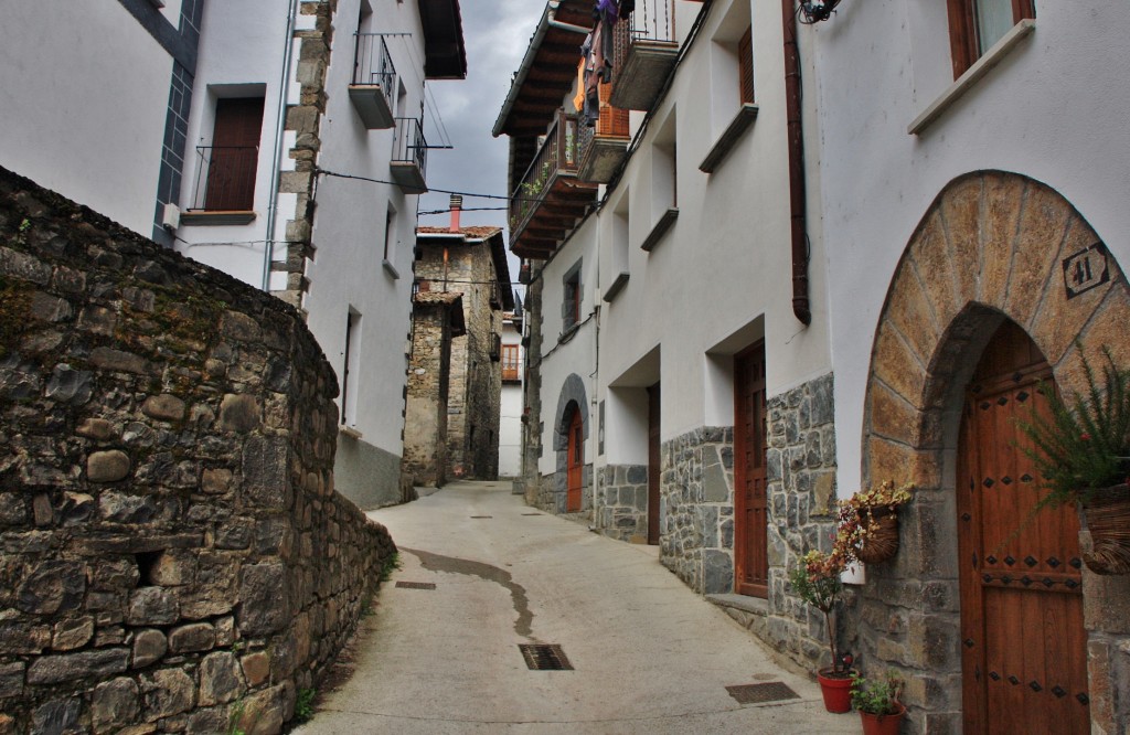 Foto: Centro histórico - Burgui (Navarra), España