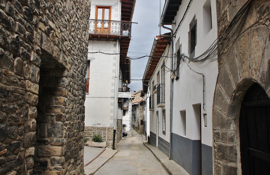 Foto: Centro histórico - Burgui (Navarra), España