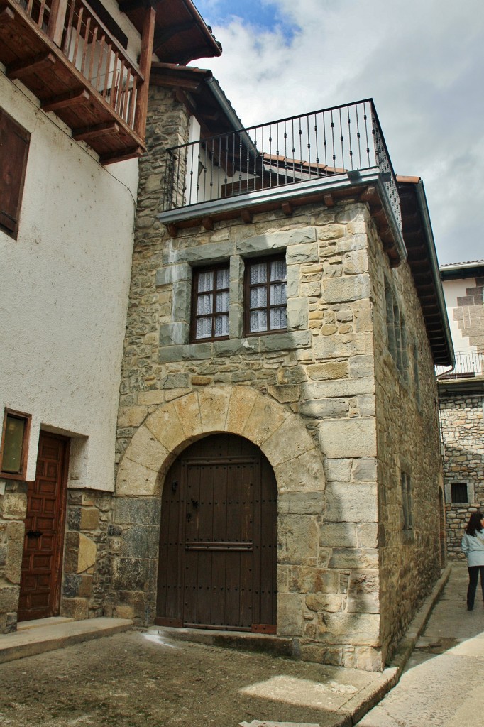 Foto: Centro histórico - Burgui (Navarra), España