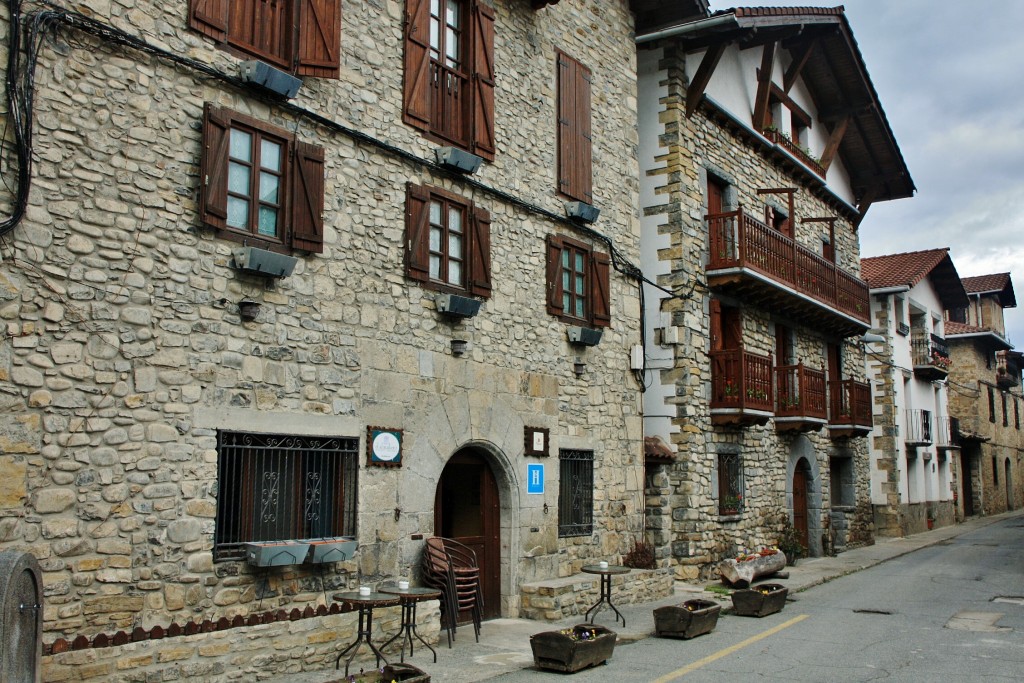 Foto: Centro histórico - Burgui (Navarra), España