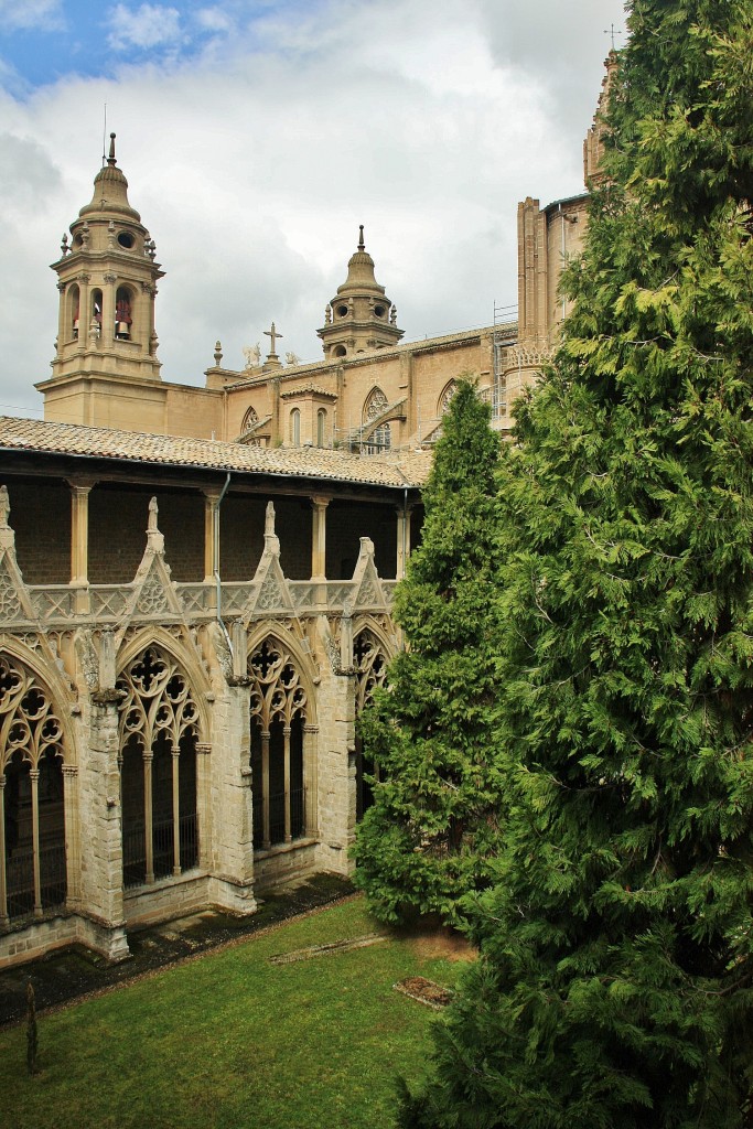 Foto: Claustro de la catedral - Pamplona (Navarra), España