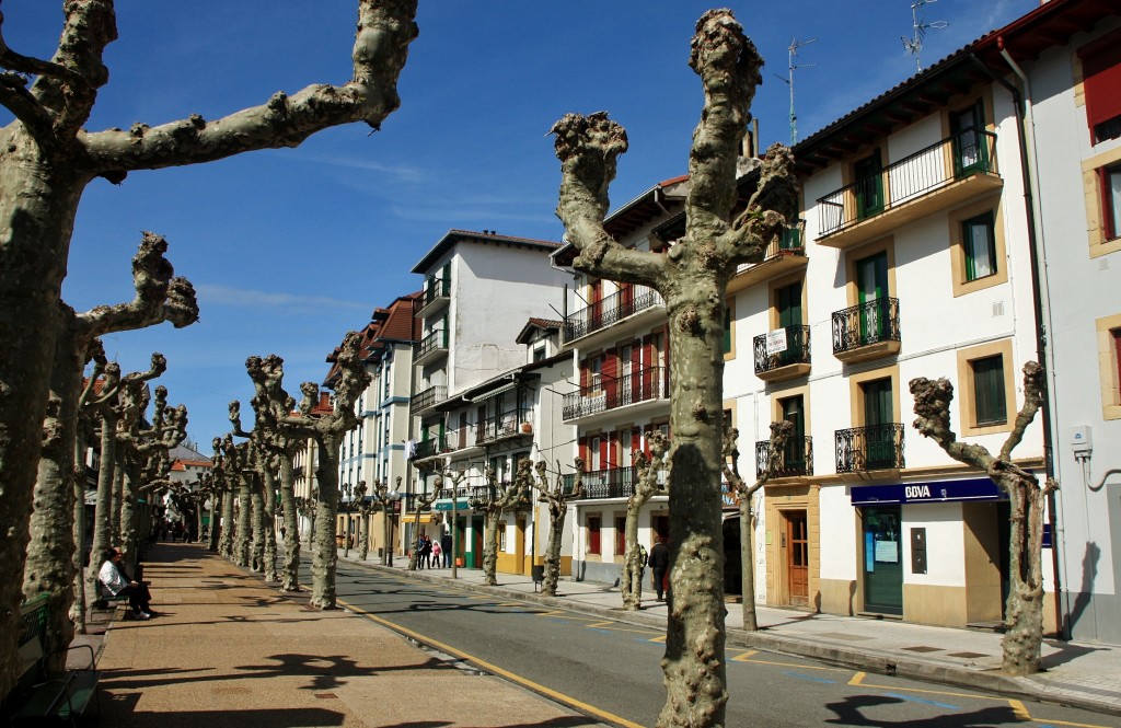 Foto: Antiguo barrio de pescadores - Hondarribia (Gipuzkoa), España