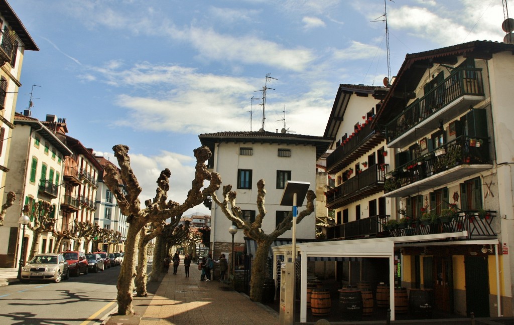 Foto: Antiguo barrio de pescadores - Hondarribia (Gipuzkoa), España
