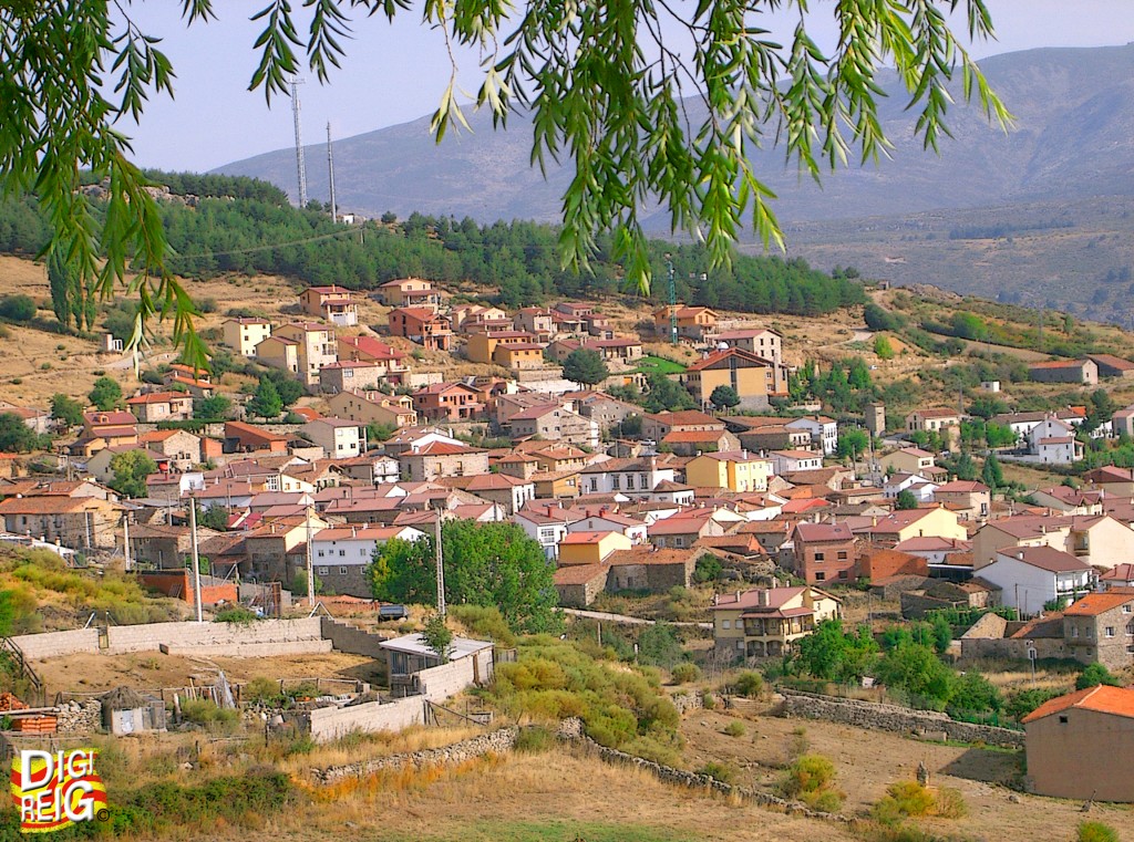 Foto: Panorámica del pueblo. - Hoyos del Espino (Ávila), España