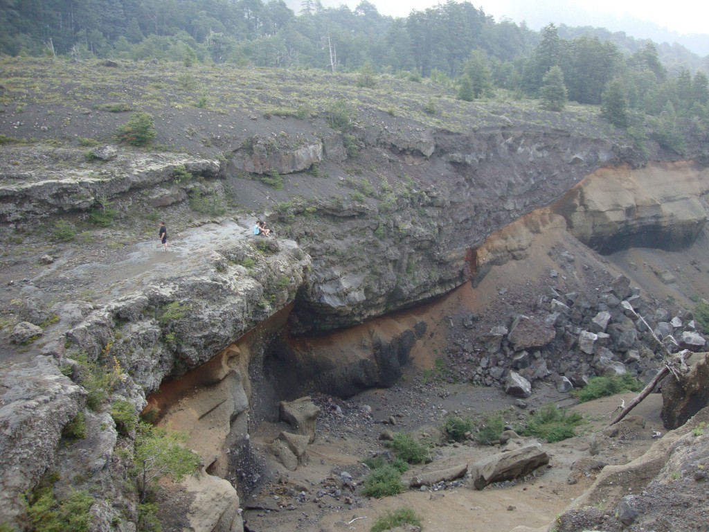 Foto: Antigua erupcion del Villarrica - Villarica (Los Lagos), Chile