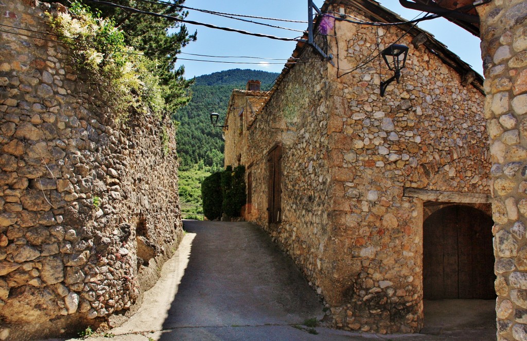 Foto: Vista del pueblo - Tuixent (Lleida), España