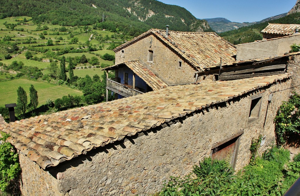 Foto: Vista del pueblo - Tuixent (Lleida), España