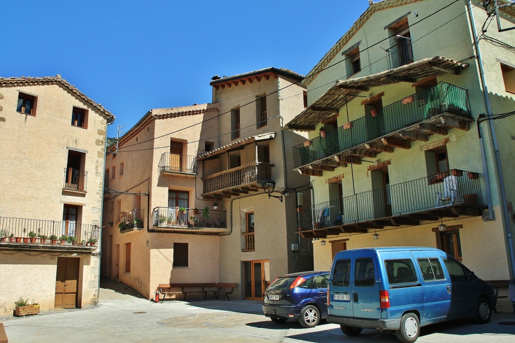 Foto: Vista del pueblo - Tuixent (Lleida), España