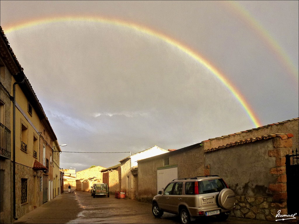 Foto: 120727-52 ARCO IRIS ALCONCHEL - Alconchel De Ariza (Zaragoza), España