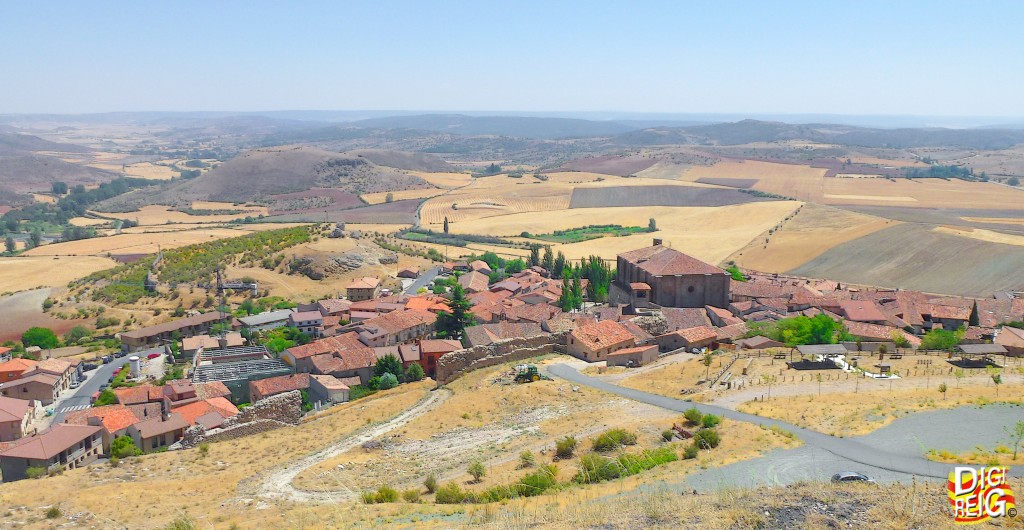 Foto: Panorámica del pueblo desde el Castillo - Atienza (Guadalajara), España