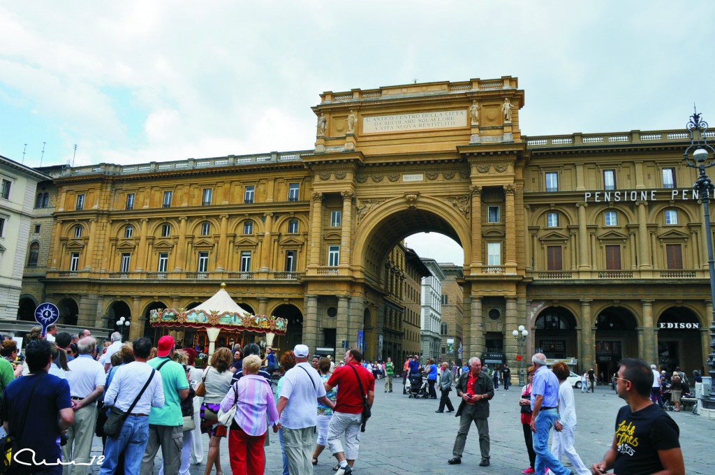 Foto: Plaza - Florencia, Italia