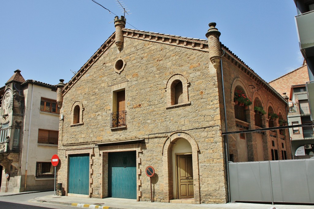 Foto: Vista del pueblo - La Pobla de Segur (Lleida), España