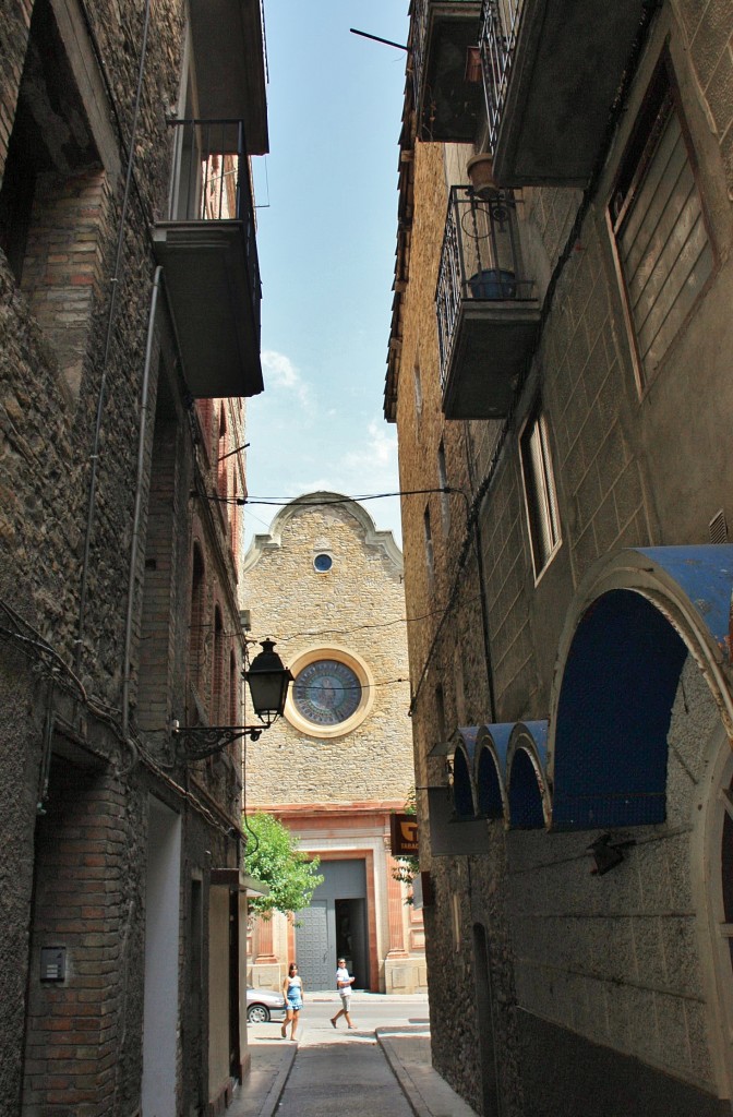 Foto: Casco antiguo - La Pobla de Segur (Lleida), España