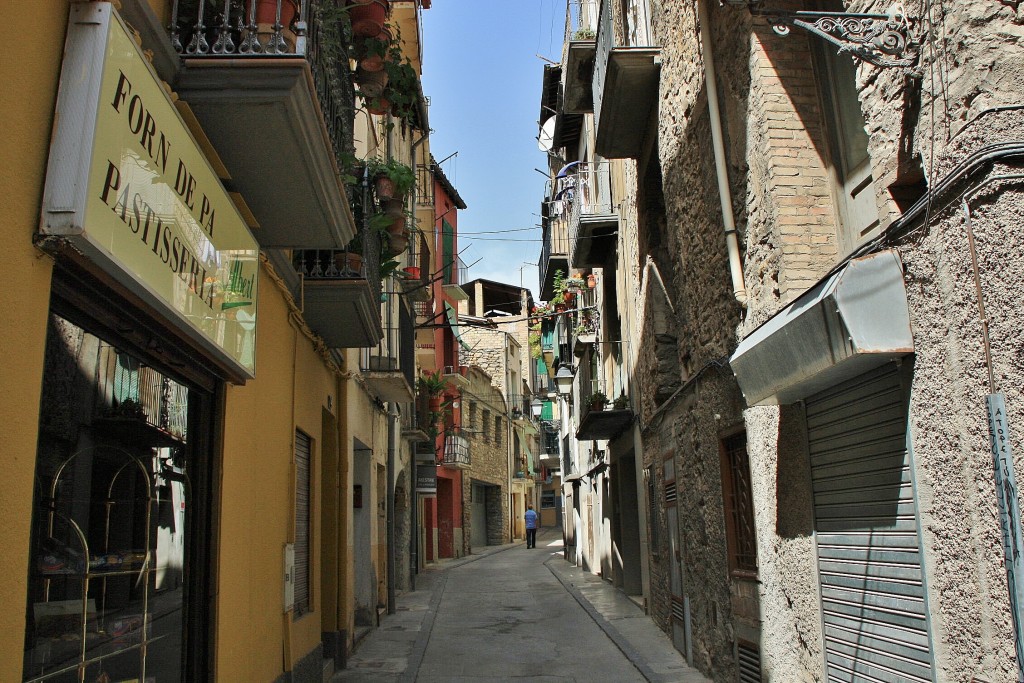 Foto: Centro histórico - La Pobla de Segur (Lleida), España