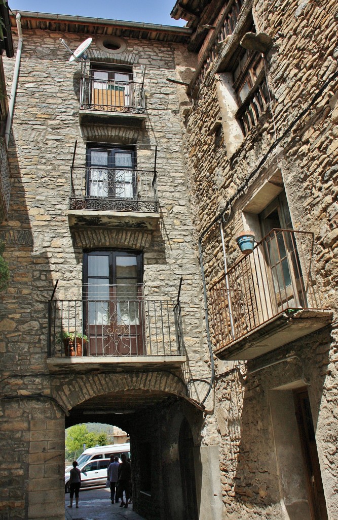 Foto: Centro histórico - La Pobla de Segur (Lleida), España