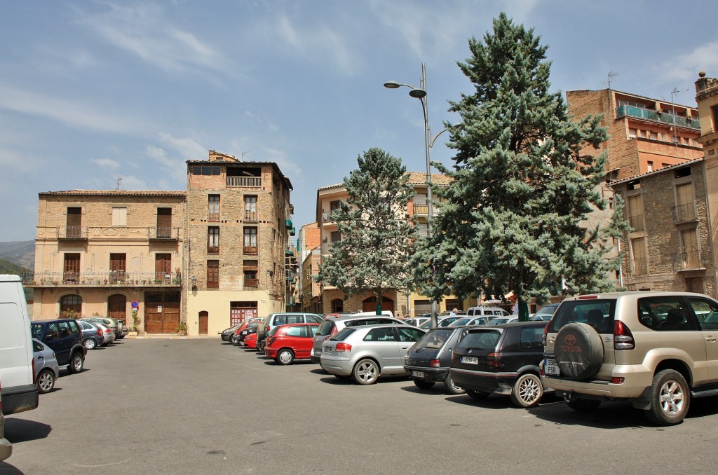Foto: Vista del pueblo - La Pobla de Segur (Lleida), España
