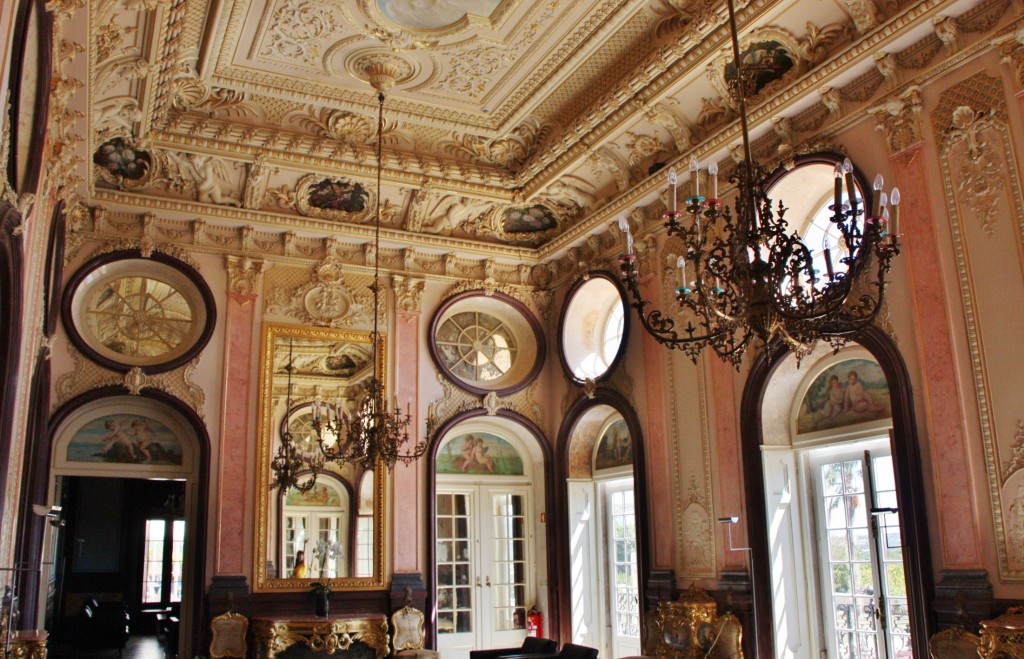 Foto: Interior del palacio - Estoi (Faro), Portugal