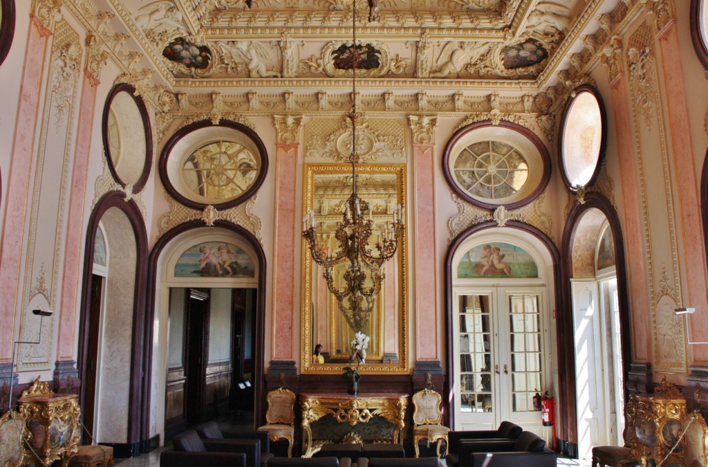 Foto: Interior del palacio - Estoi (Faro), Portugal