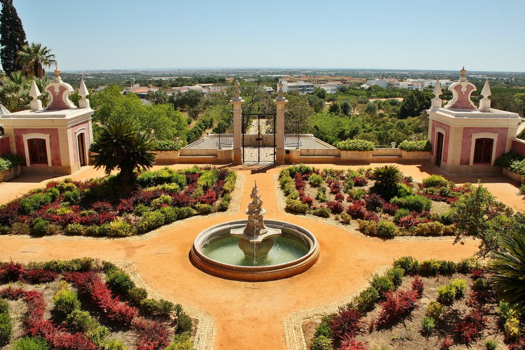 Foto: Jardín del palacio - Estoi (Faro), Portugal