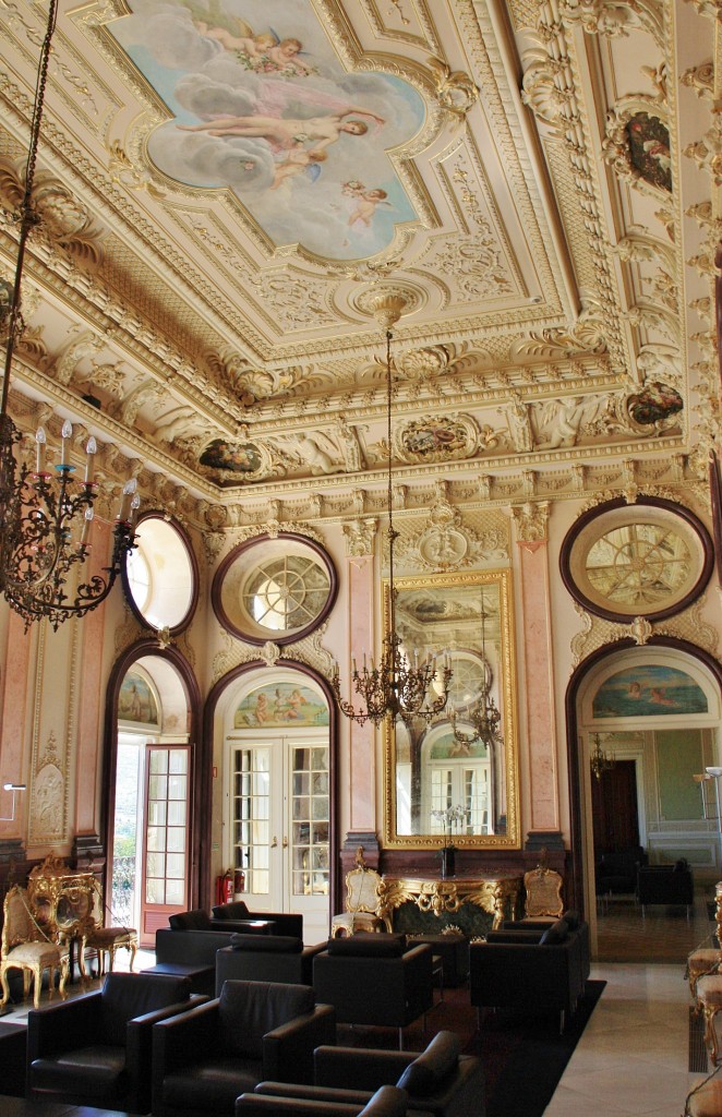 Foto: Interior del palacio - Estoi (Faro), Portugal