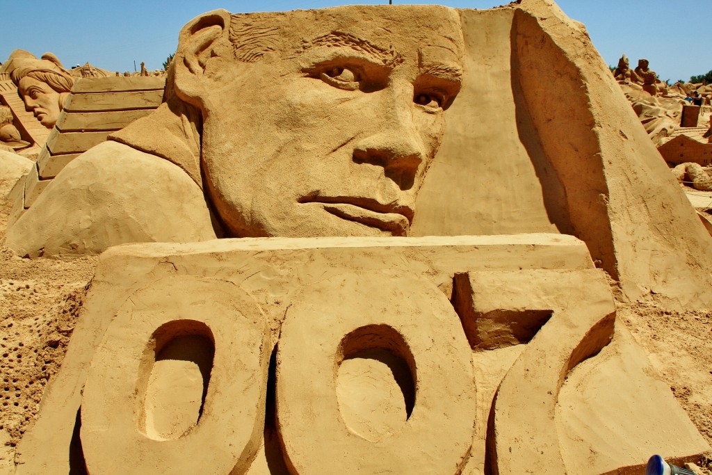 Foto: Figuras de arena - Pêra (Faro), Portugal