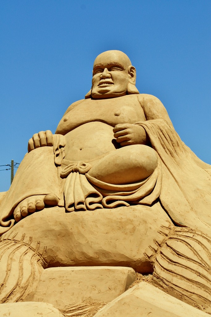 Foto: Figuras de arena - Pêra (Faro), Portugal