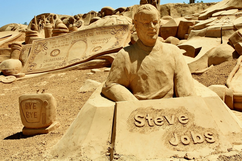 Foto: Figuras de arena - Pêra (Faro), Portugal