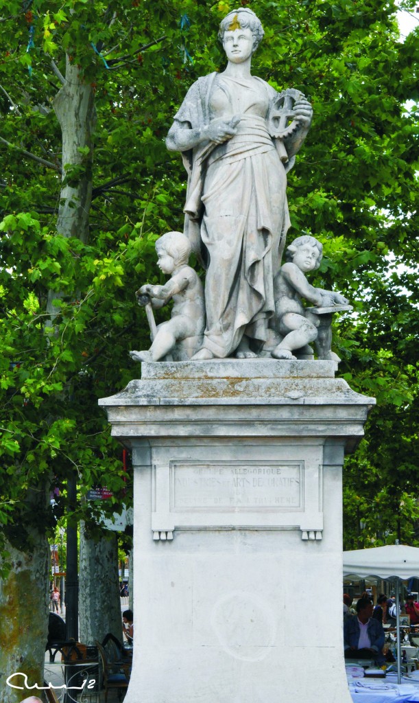 Foto: Paseo - Aix en Provence, Francia