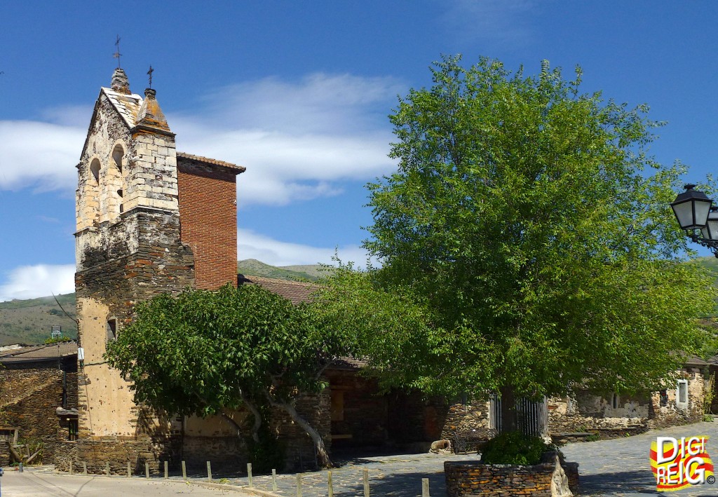 Foto: Iglesia Parroquial de S. Juan bautista - Majaelrayo (Guadalajara), España