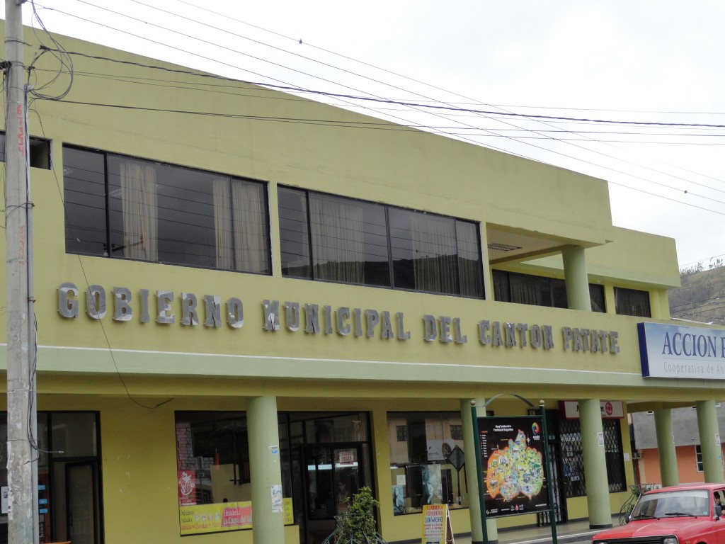 Foto: Placio Cantonal - Patate (Tungurahua), Ecuador
