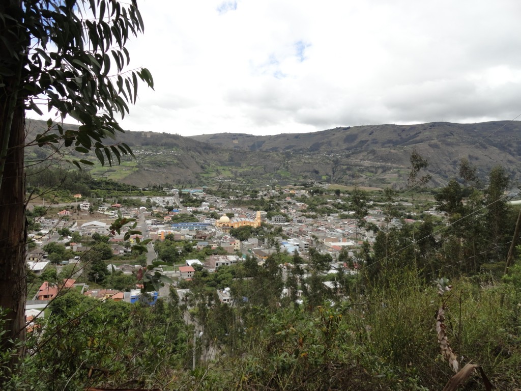 Foto: vista a Patate desde la escalinata - Patate (Tungurahua), Ecuador