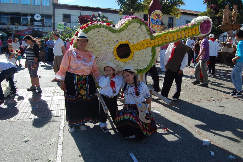 Foto: Desfile de las flores 05/08/2012 - Vélez Santander (Santander), Colombia