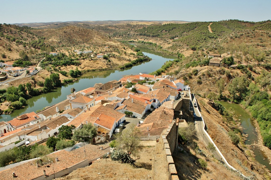 Foto: Vistas desde el cadtillo - Mértola (Beja), Portugal