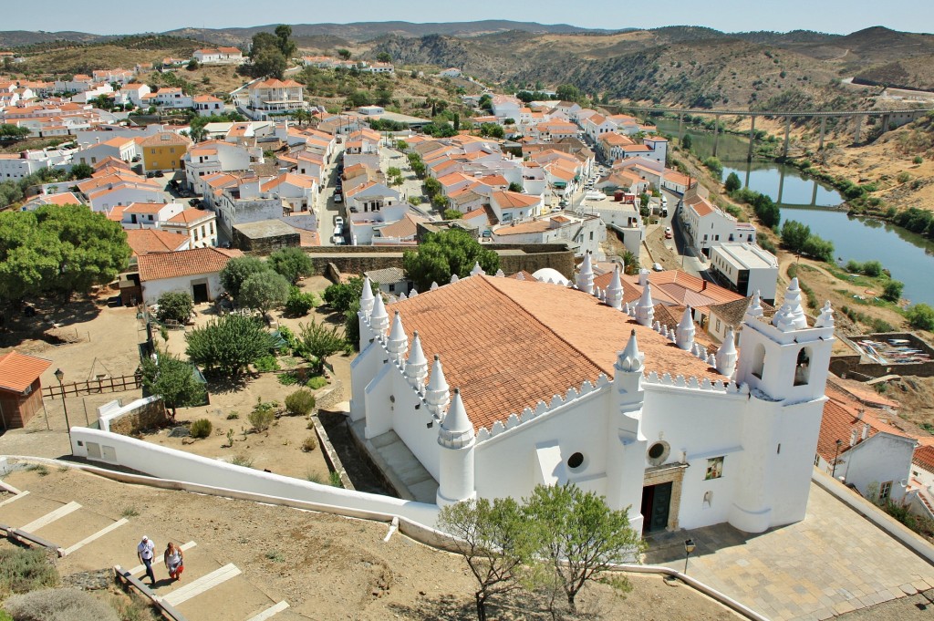 Foto: Vistas desde el cadtillo - Mértola (Beja), Portugal